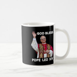 Gott segne neuer Papst Leo Xiv Katholische Kirche Kaffeetasse
