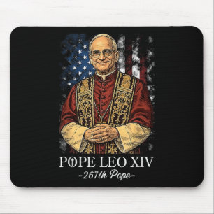 Gott segne neuer Papst Leo Xiv Katholische Kirche Mousepad