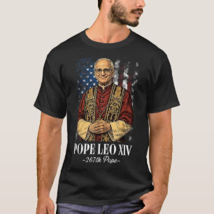 Gott segne neuer Papst Leo Xiv Katholische Kirche T-Shirt