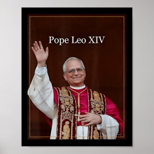 Gott segne Papst Leo Xiv 1 Poster