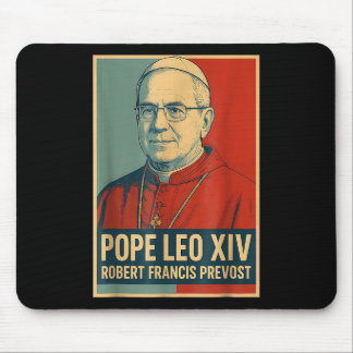 Gott segne Papst Leo Xiv 8 Mousepad