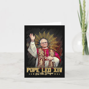 Gott segne Papst Leo Xiv katholisch Karte