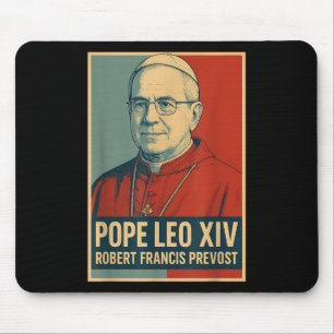 Gott segne Papst Leo Xiv Mousepad