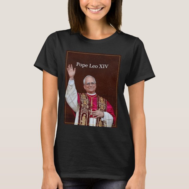 Gott segne Papst Leo Xiv Shirt (Vorderseite)