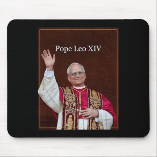 Gott segne Papst Leo Xiv Shirt Mousepad