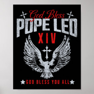 Gott segne Papst Leo Xiv, Vatikanischer Wahlkreis  Poster