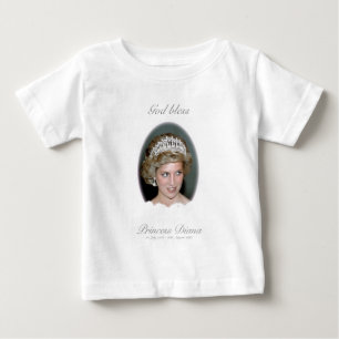 Gott segne Princess Diana Baby T-shirt