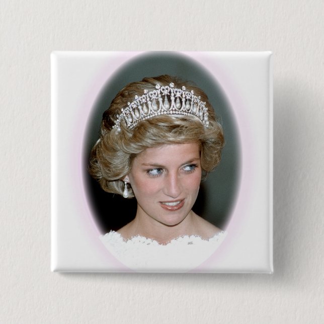 Gott segne Princess Diana Button (Vorderseite)