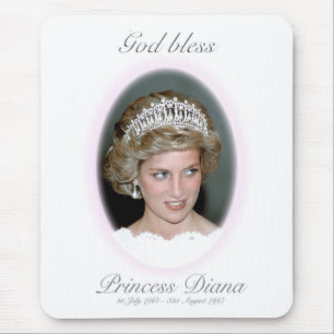 Gott segne Princess Diana Mousepad