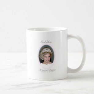 Gott segne Prinzessin Diana - Erinnerung Kaffeetasse