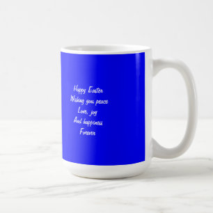 Gott segne Sie bei Osterkaffeemassen Tasse
