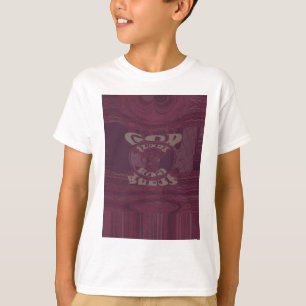 Gott segne Sie Giraffen Art Print/Design T-Shirt