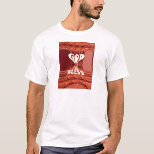 Gott segne Sie Golden kenya Hakuna Matata Giraffe T-Shirt