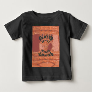 Gott segne Sie vom inspirierenden Textdesign. Baby T-shirt