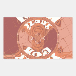 Gott segne Sie vom inspirierenden Textdesign. Rechteckiger Aufkleber