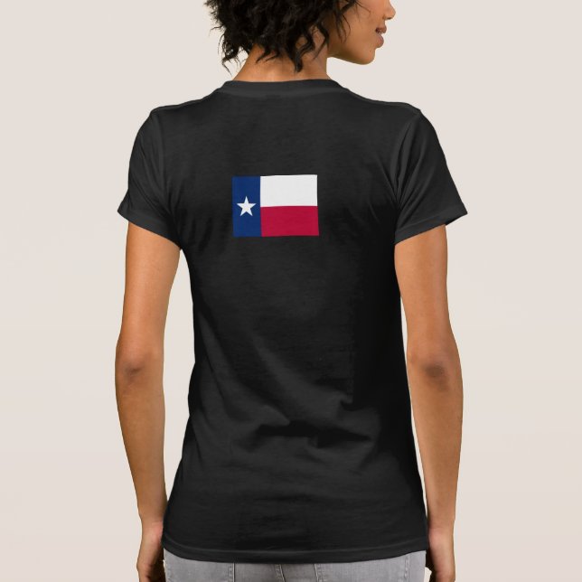 Gott segne Texas T-Shirt (Rückseite)