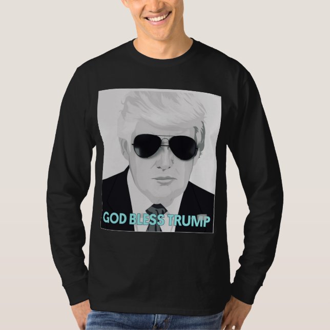 Gott segne Trump T-Shirt (Vorderseite)