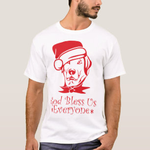 Gott segne uns Jeder Niedliche Hund T-Shirt