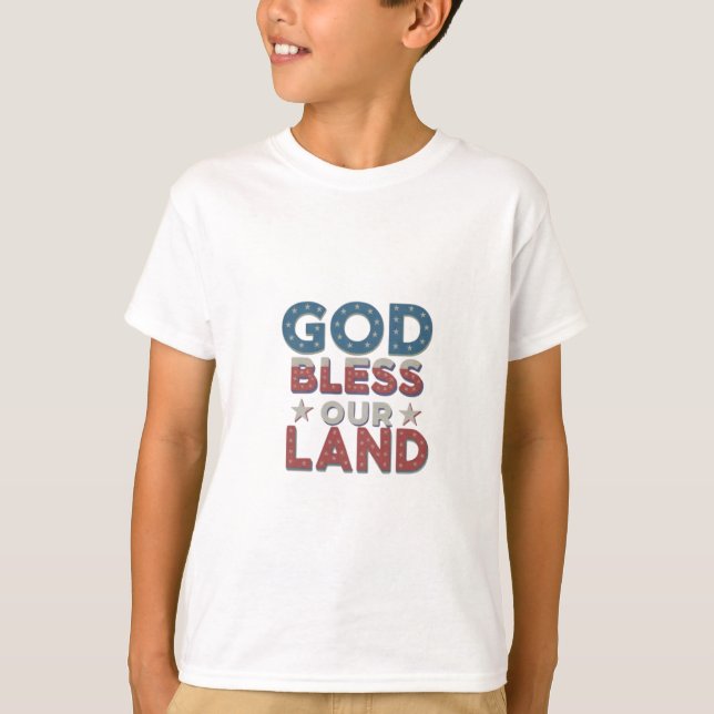 Gott segne unser Land T-Shirt (Vorderseite)