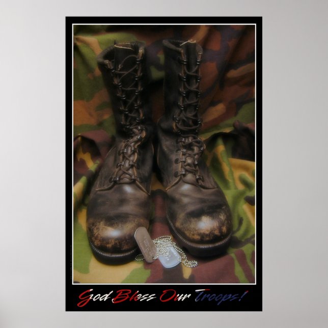 Gott segne unsere Truppen Poster (Vorne)
