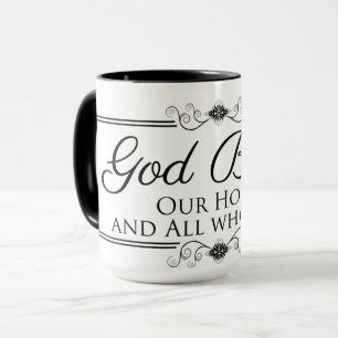 Gott segne unsere Zuhause Tasse