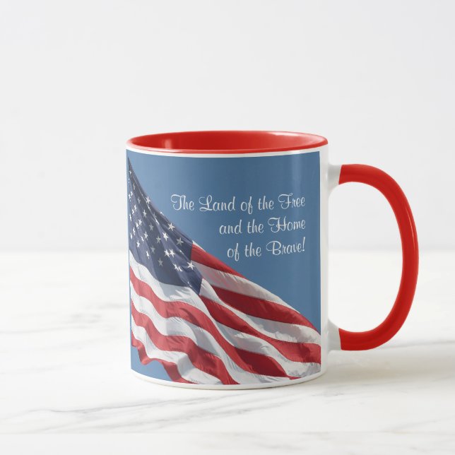 Gott segnen Amerika-Tasse Tasse (Rechts)
