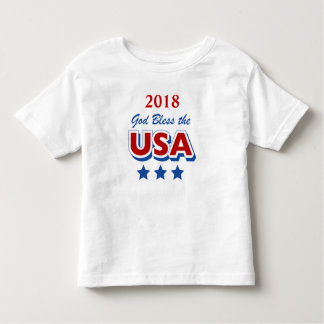 Gott segnen USA datierte Kleinkind-T-Shirt Kleinkind T-shirt