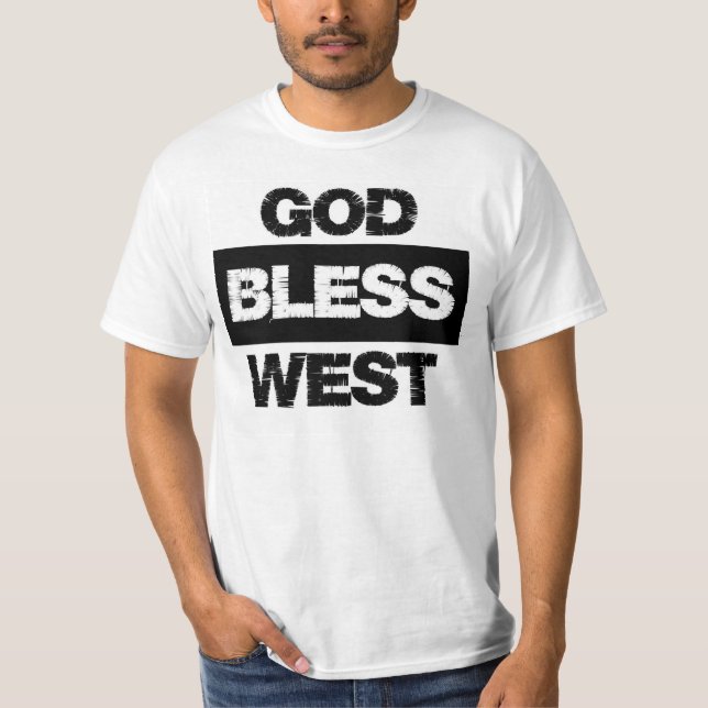 Gott segnen WestT - Shirt (Vorderseite)