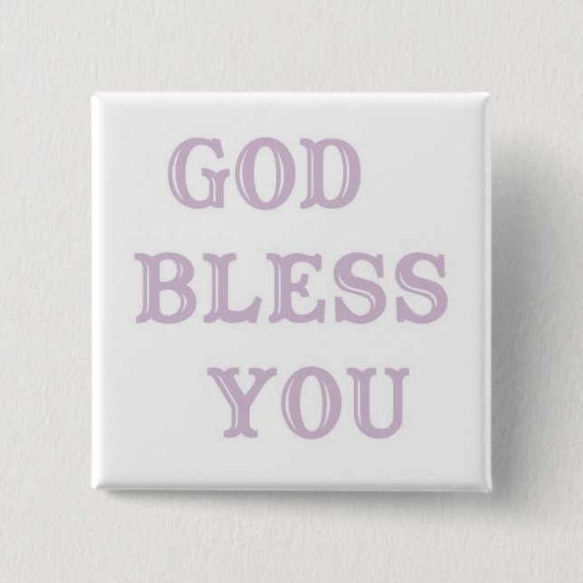 GOTT SEGNEN YOU-1 BUTTON (Vorderseite)