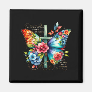 Gott segnet durch Lieben durch Jesus Ostern Tag Magnet