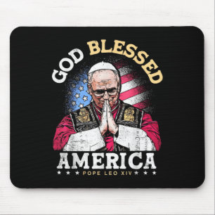 Gott segnete Amerika Patriotischer Fiktionspopp Le Mousepad