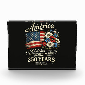 Gott segnete dich mit seiner Gnade USA 250. Jubilä Fotoblock