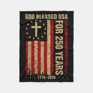 Gott segnete die USA für 250 Jahre 1776 2026 chris Fleecedecke