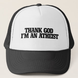 Gott sei Dank bin ich Atheist Truckerkappe