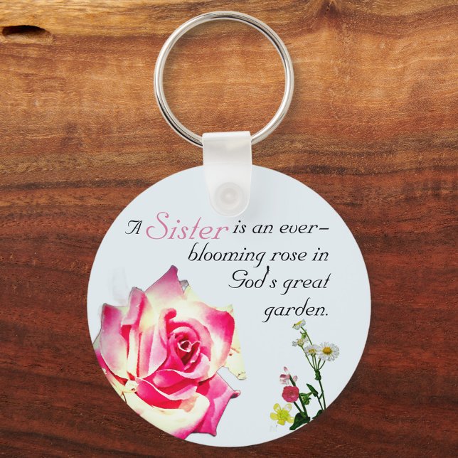 Gott sei Dank für Schwester Schlüsselanhänger (Von Creator hochgeladen)