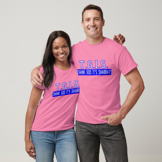 Gott sei Dank ist es Shabbat! T-Shirt (Unisex)