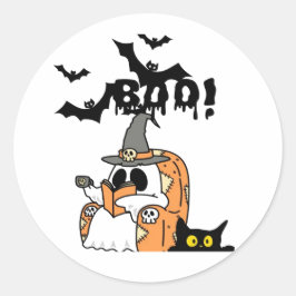 Gott sei Dank Runder Aufkleber