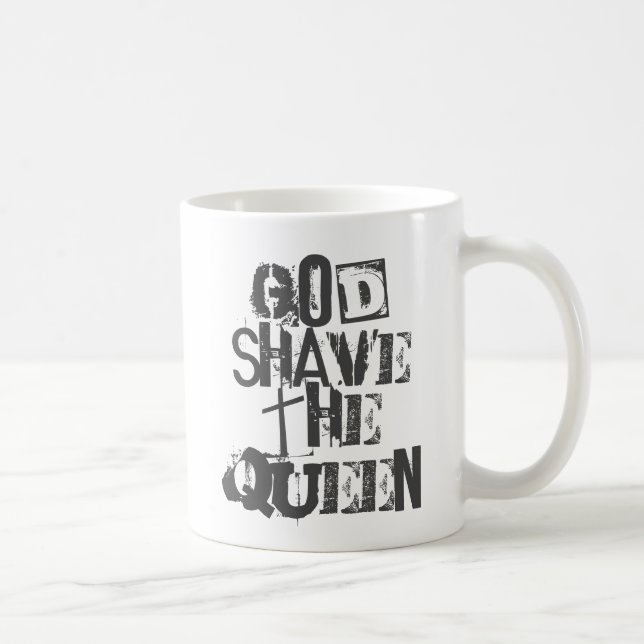 Gott shave the Queen Tasse (Rechts)