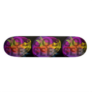 Gott sieht skateboard