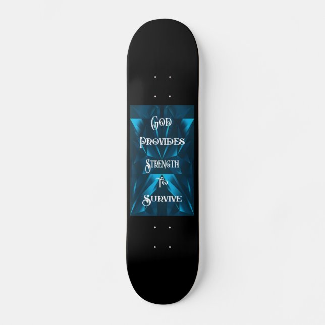 Gott Skateboard (Vorderseite)