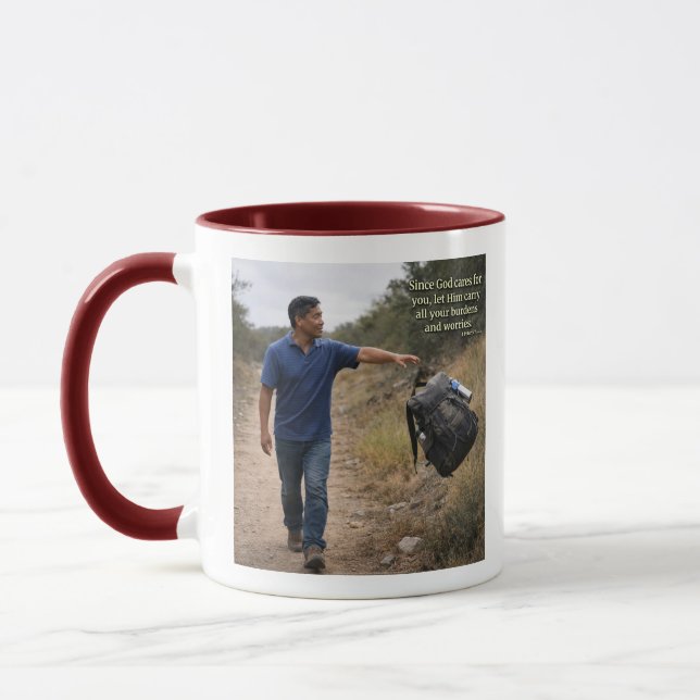 Gott sorgt für dich tasse (Links)