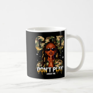Gott spielt nicht um meinen schwarzen Monat der Ge Kaffeetasse