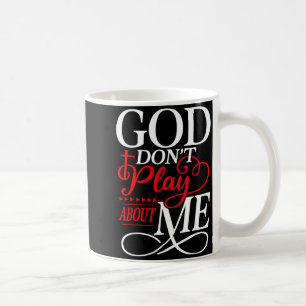 Gott spielt nicht um mich irrationaler Glaube Kaffeetasse