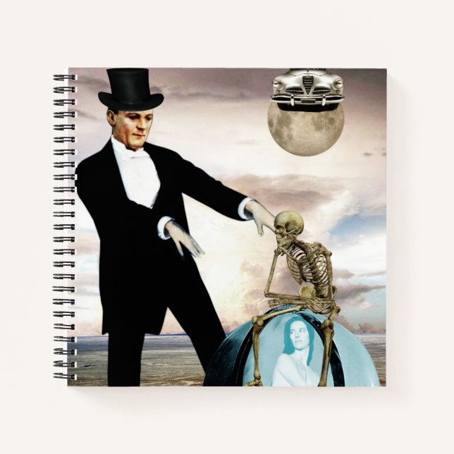 Gott spielt notizbuch (Vorderseite)