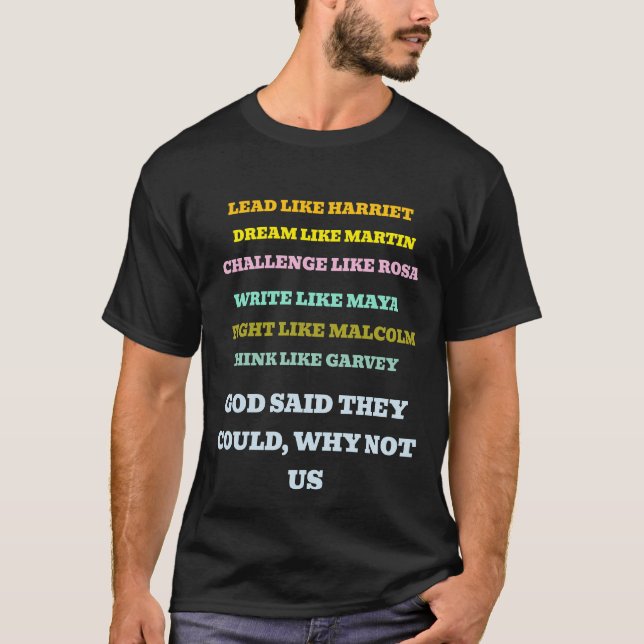 GOTT SPRACH T-Shirt (Vorderseite)