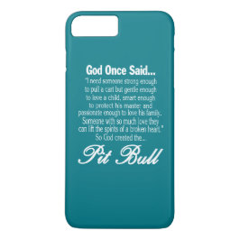 Gott stellte die Pitbull her Case-Mate iPhone Hülle