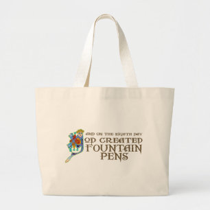 Gott stellte Füllfederhalter her Jumbo Stoffbeutel