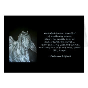 Gott stellte Pferd her