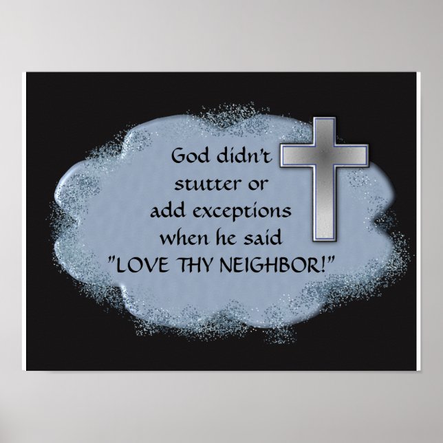 Gott stottert nicht poster (Vorne)