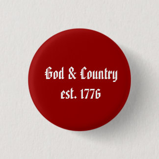 Gott u. Land, est. 1776 Button